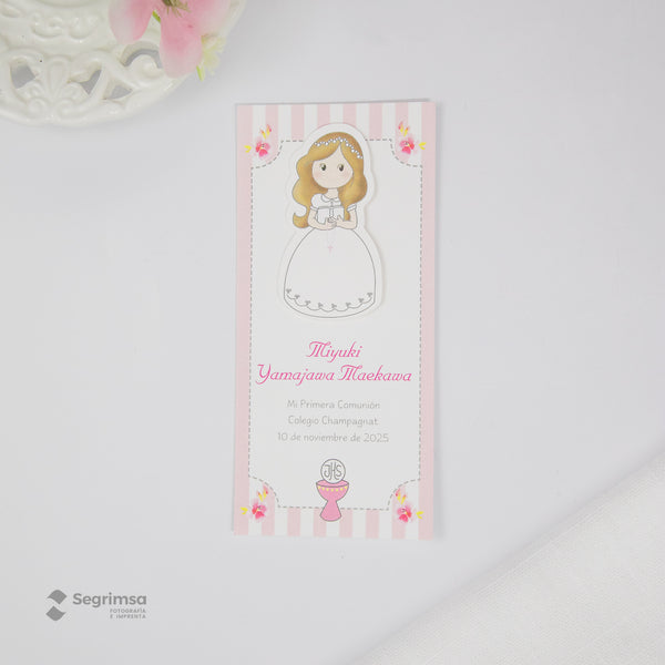 Estampa Alto Relieve Niña Modelo E4010-1