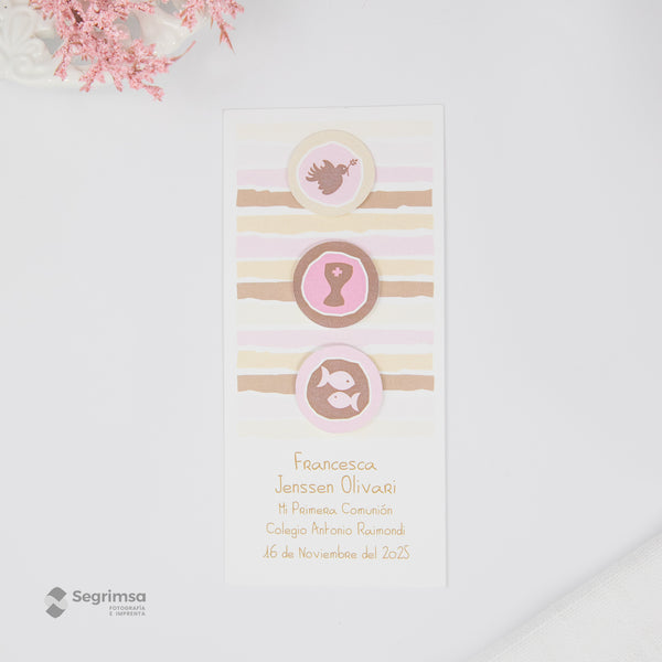 Estampa Alto Relieve Niña Modelo E4010-3