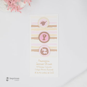 Estampa Alto Relieve Niña Modelo E4010-3