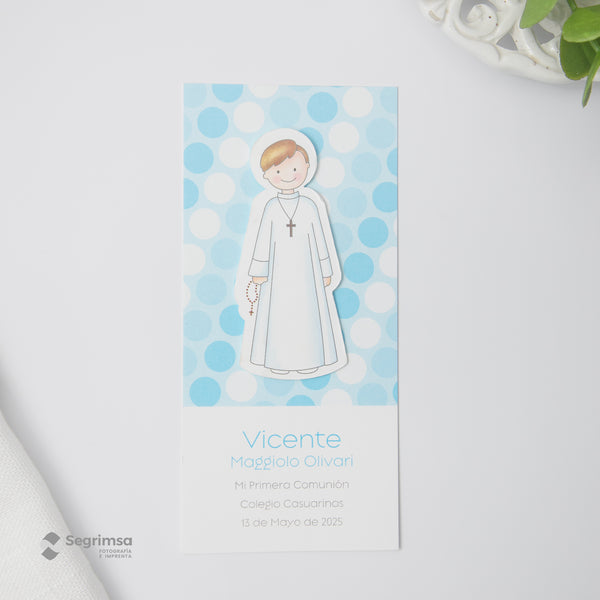 Estampa Alto Relieve Niño Modelo E4018-2B