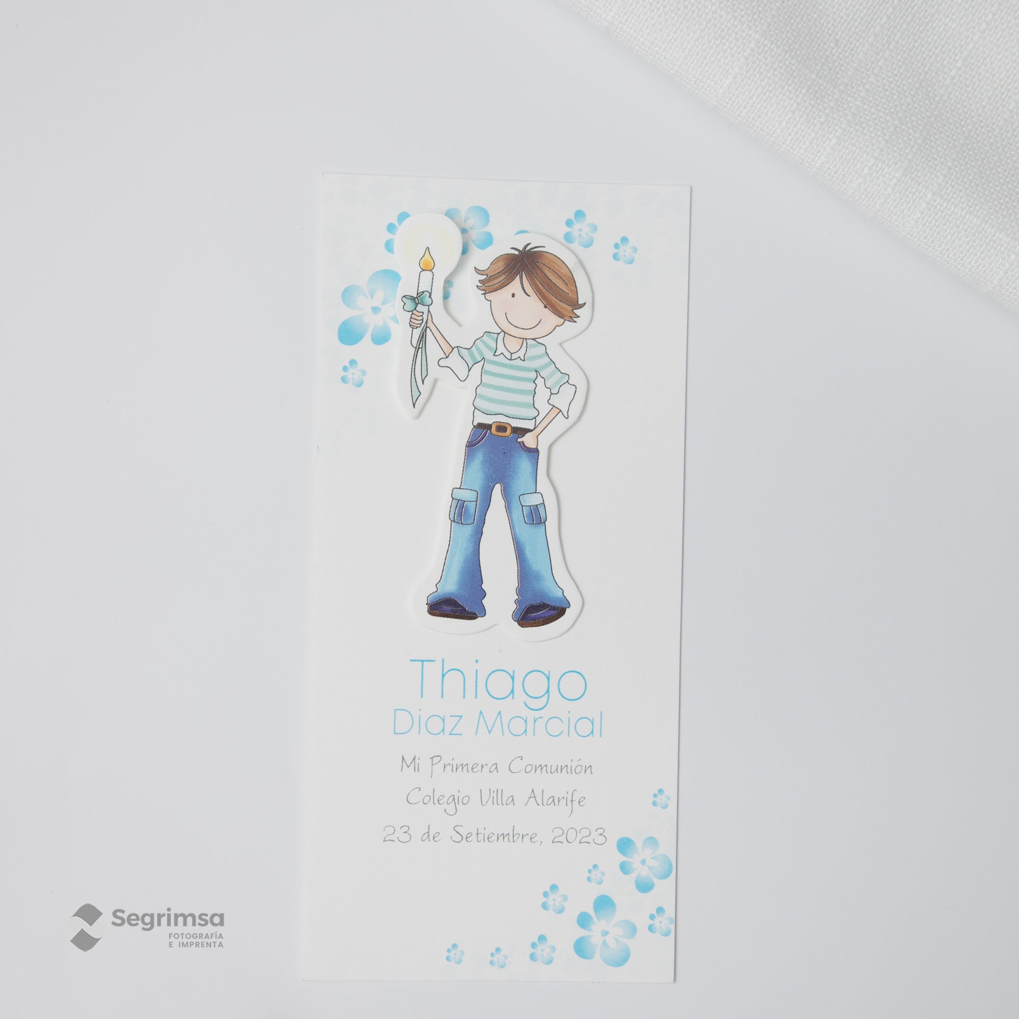 Estampa Alto Relieve Niño Modelo E4020-2A