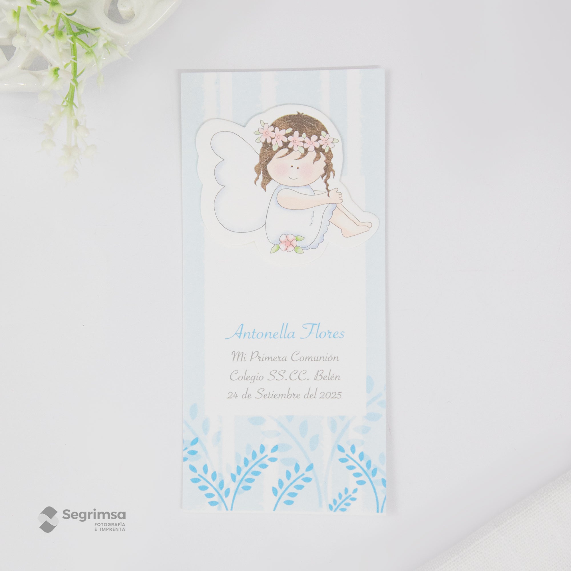 Estampa Alto Relieve Niña Modelo E4032-2A