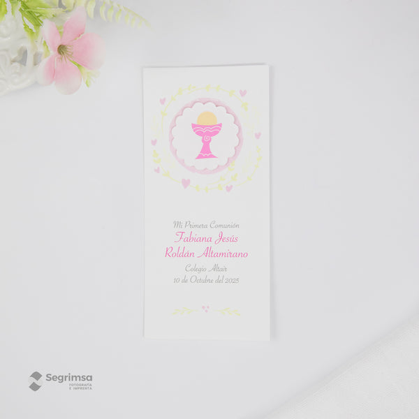 Estampa Alto Relieve Niña Modelo E4124-1