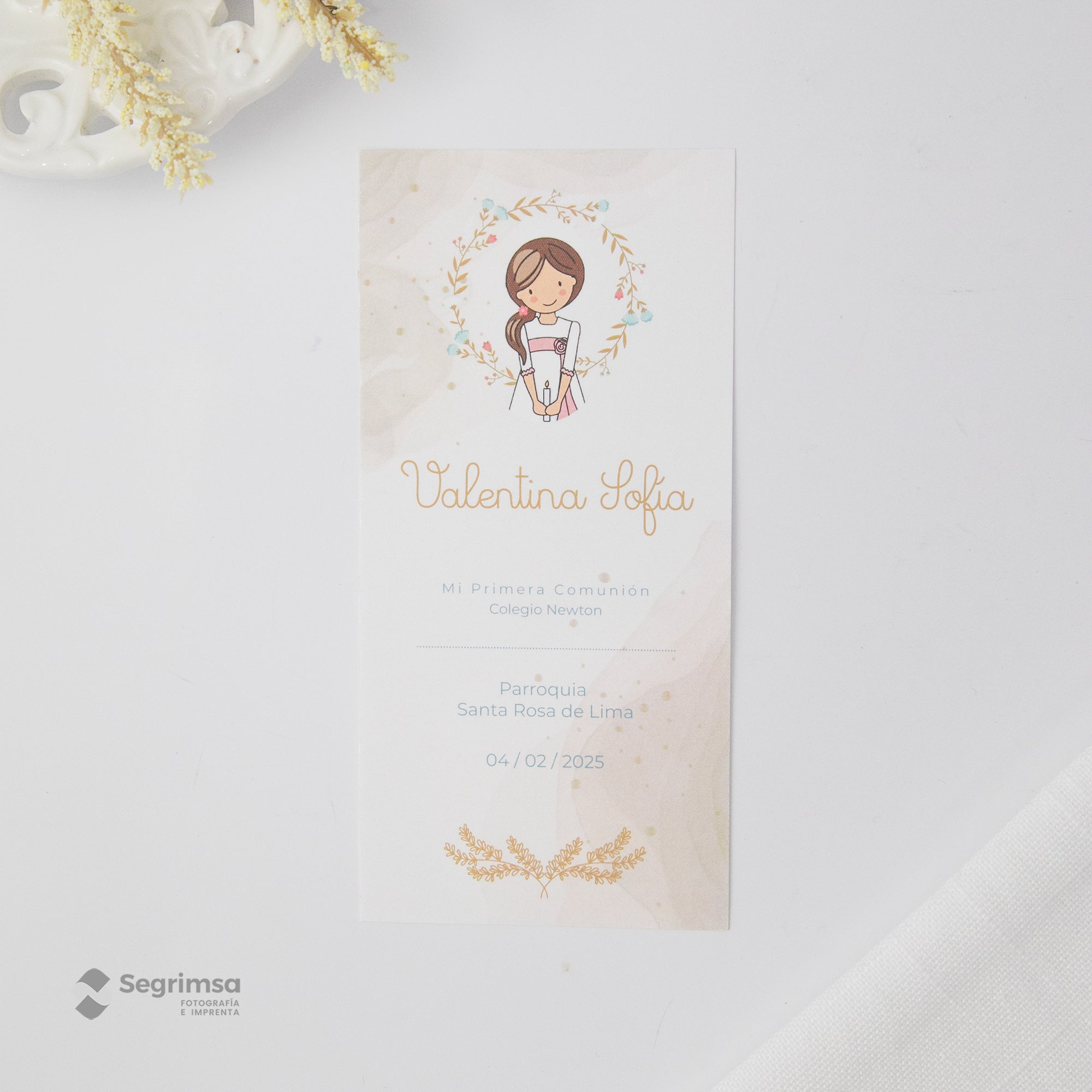 Estampa Creativa Niña Modelo E5078