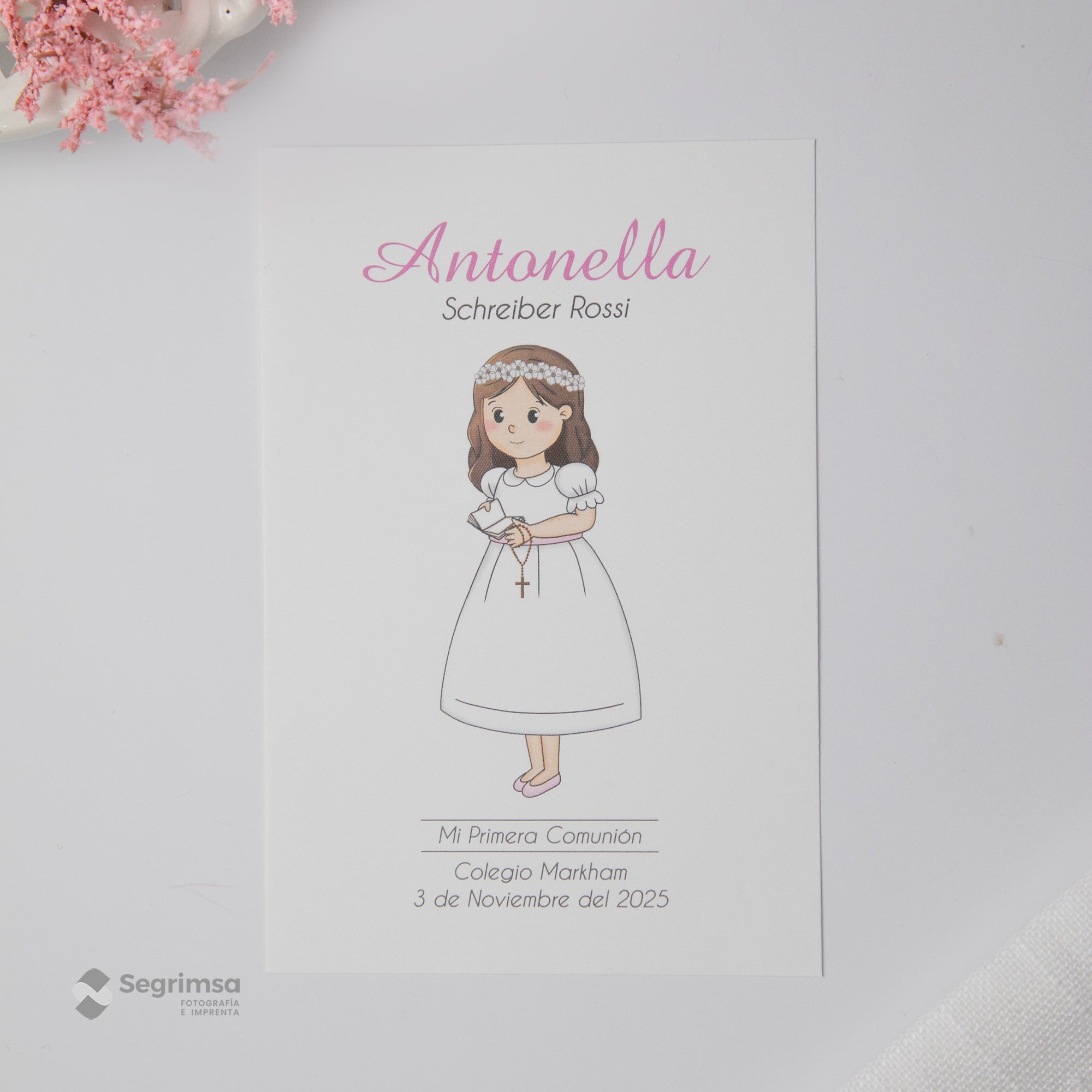 Estampa Creativa Niña Modelo E5096