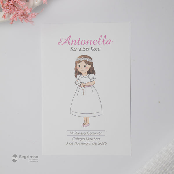 Estampa Creativa Niña Modelo E5096