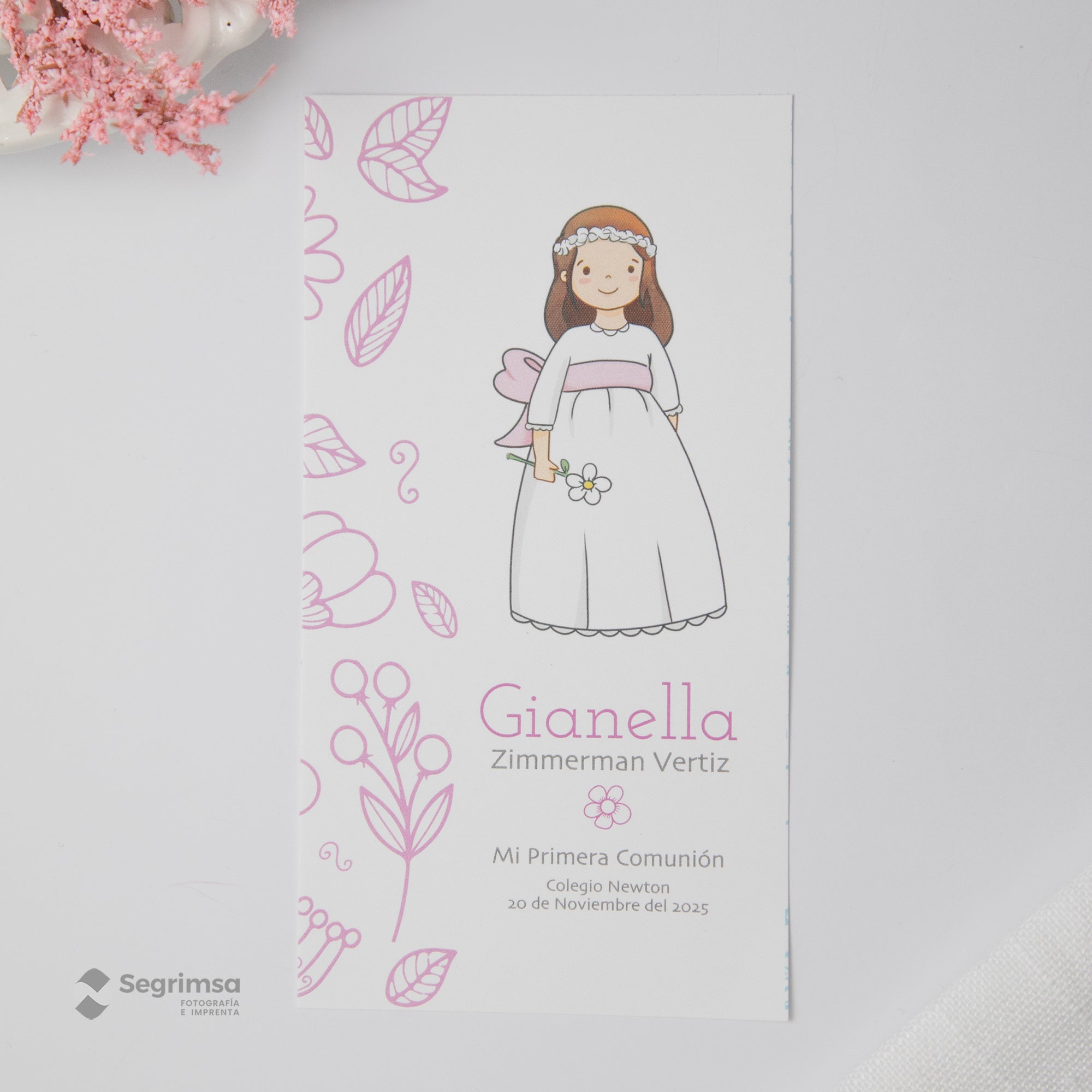 Estampa Creativa Niña Modelo E5108