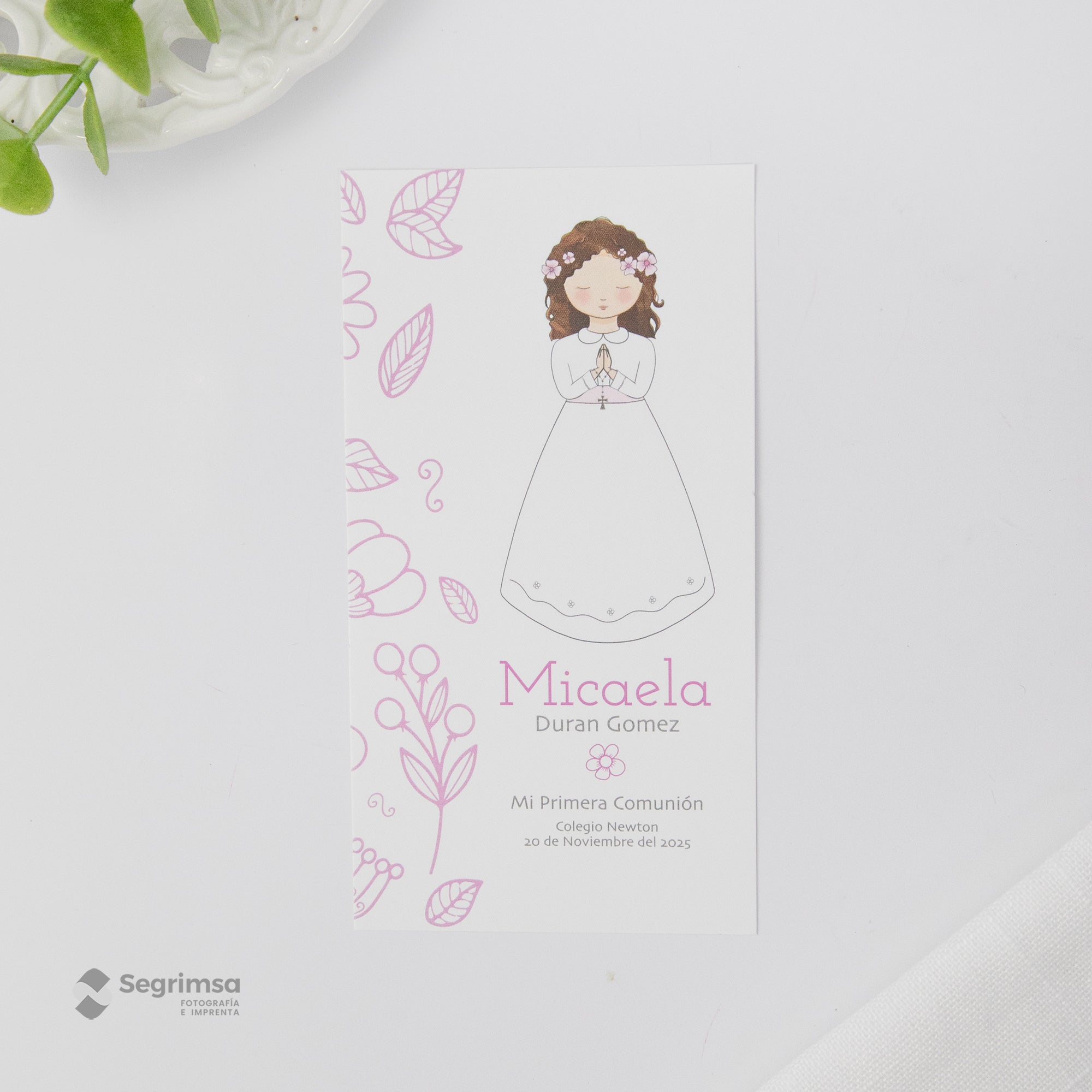 Estampa Creativa Niña Modelo E5120-1