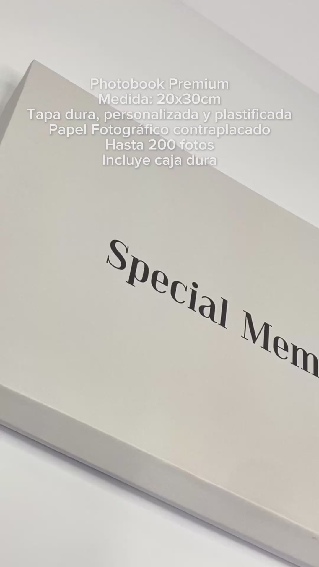 Photobook Premiun Vetical -  Papel fotográfico  20 x 30 cm