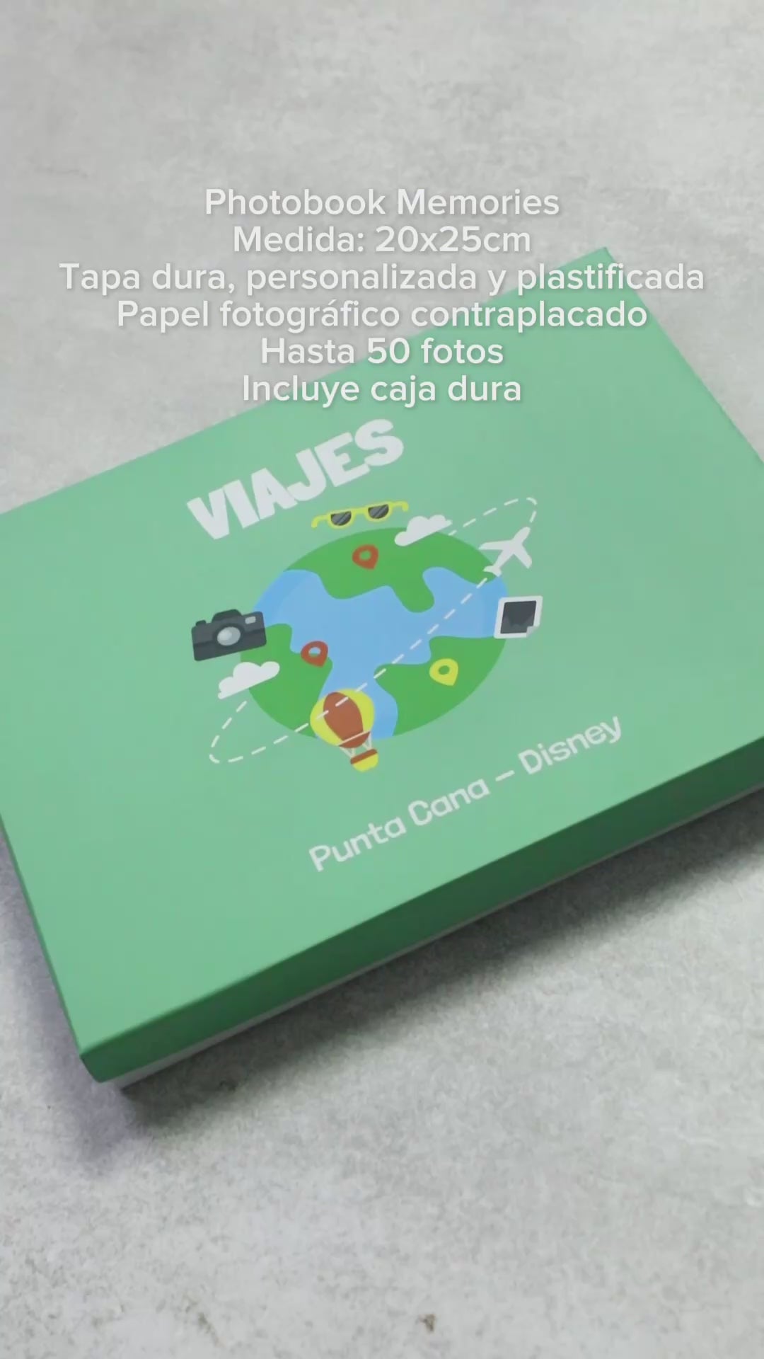 Photobook Memories - Papel fotográfico 20 x 25 cm