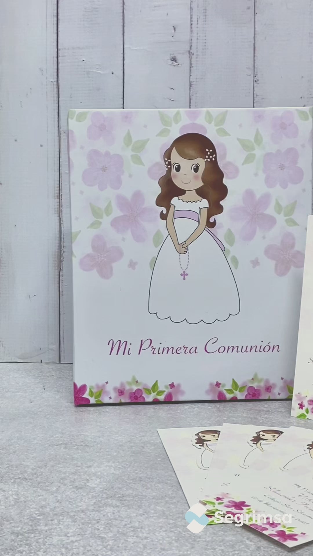 Pack Primera Comunión: Estampas + caja de estampas